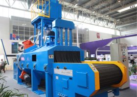 江蘇拋丸機除銹設備 廣東廣州網帶式拋丸機螺旋輸送器的磨損修復方法