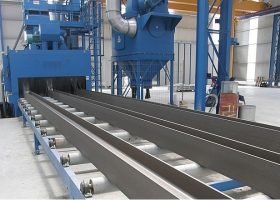 江蘇拋丸機(jī)除銹設(shè)備 鋼結(jié)構(gòu)構(gòu)件除銹工藝的簡(jiǎn)要介紹