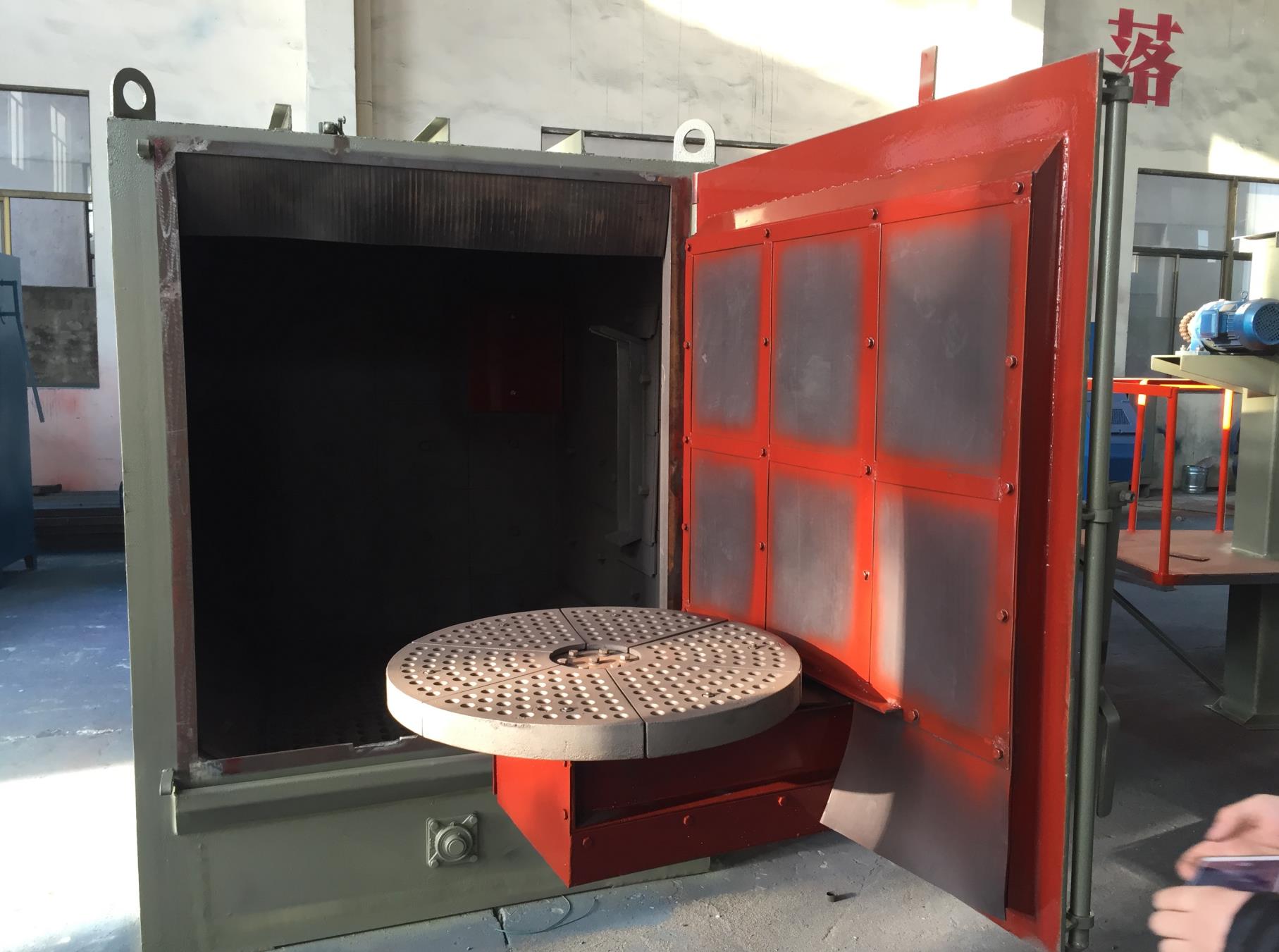 江蘇拋丸機除銹設(shè)備 臺車式拋丸機的優(yōu)點?