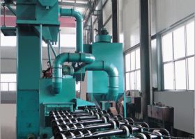 江蘇拋丸機除銹設備 鋼瓶內外(噴)拋丸機的應用及相關說明