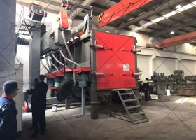 江蘇拋丸機除銹設備 拋丸機清理室體的除塵風量如何計算的?拋丸機廠家來教你技巧!