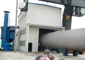 江蘇拋丸機除銹設備 如何維護風電塔拋丸機?