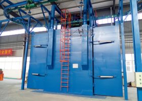 江蘇拋丸機(jī)除銹設(shè)備 山東懸鏈?zhǔn)綊佂铏C(jī)的工作原理與用途